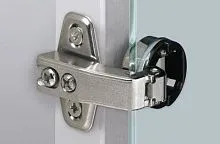 Комплект петли perfekt 5204 для стекл. дверей, угол корпуса w90, угол 95°, чашка tu12 d26 9075164 Hettich