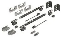 Комплект фурнитуры sysline s silent system, на закрывание 9134311 Hettich