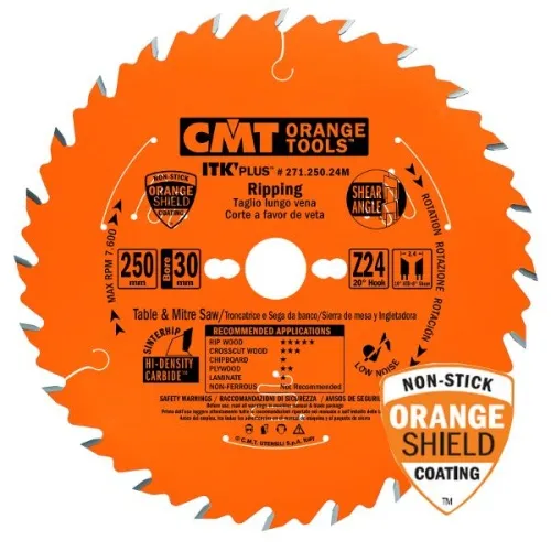 Диск пильный CMT 210x30(+25)x1,8/1,2 15° 10° ATB + 8° SHEAR Z=36