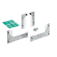 Монтажный комплект slideline m silent system для стеклянных д верей,под приклеивание 9184566 Hettich
