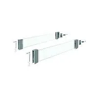 Комплект надставок designside для innotech atira, h144, nl520, стекло, серый 9194802 Hettich