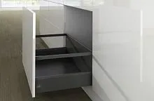 Комплект короба arcitech с рел ингом, с соед.зад.стенки, nl270, h282/126, цвет антрацит 9150876 Hettich