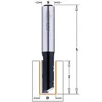 Фреза CMT пазовая, смен.нож Z1 S=12 D=8x20 RH