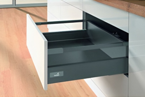 9336707 Комплект ящика InnoTech Atira полного выдв. для Push to open Silent, 30 кг, 520*144,Антрацит 9336707 Комплект ящика InnoTech Atira полного выдв. для Push to open Silent, 30 кг, 520*144,Антрацит