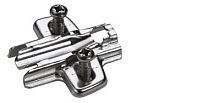 Монтажная планка system 8099 sensys, intermat, l28, d0, евровинты 9071620 Hettich