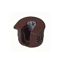 Стяжка эксцентриковая vb 35m, полка 16 мм, пластик, коричневый 9066718 Hettich
