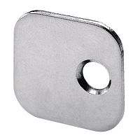 Ответная планка механизма push to open, под приклеивание, сталь,никелированная 9090869 Hettich