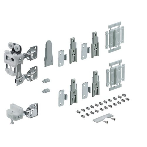 9284310 Комплект фурнитуры WingLine L 12 кг, самозакрывание, левый с петлями