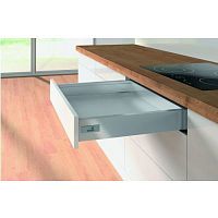 Комплект ящика innotech atira полного выдв. с silent system, h70, nl300, цвет серый 9228877 Hettich