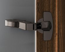 9091746 Петля Sensys 8639i, W45, угол 95°, чашка TH52, D35, накладная навеска (B 9), черный обсидиан