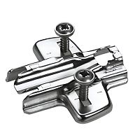 907158701 Монтажная планка крестообразная System 8099 Hettich Direct для Sensys/Intermat, LR37, D3, со штифтами и специальными винтами