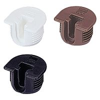Полкодержатель vb 135,полка 16 мм, пластик, серый 9022077 Hettich
