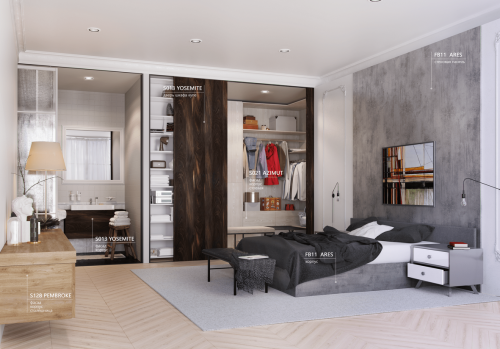 Фасадное полотно TSS CLEAF Ares/Ares FB11 2800*2070*18мм фото 2