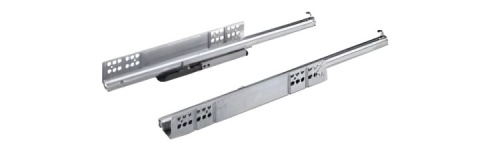 9099970 Направляющая HETTICH Quadro SFP L500 частичного выдвижения Push to open G25, ЕВ 20, правая, под замки, (V24)