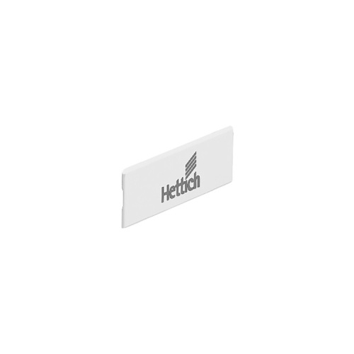 919464700 Заглушка на боковину InnoTech Atira, с логотипом Hettich, цвет белый 919464700 Заглушка на боковину InnoTech Atira, с логотипом Hettich, цвет белый