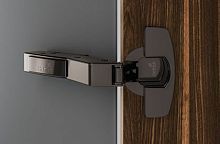 Петля sensys 8639i,w30, угол 95°, чашка th52 d35, накладная, b2, черный обсидиан 9091745 Hettich