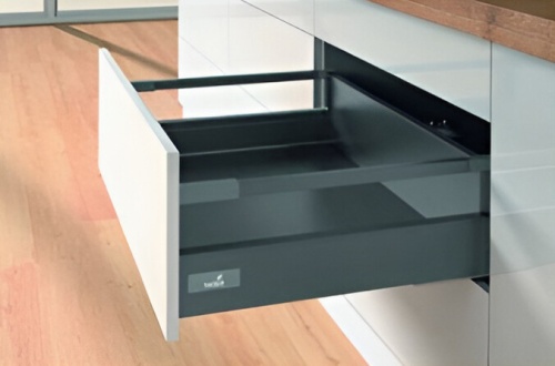 9336706 Комплект ящика InnoTech Atira полного выдв. для Push to open Silent, 30 кг, 470*144,Антрацит 9336706 Комплект ящика InnoTech Atira полного выдв. для Push to open Silent, 30 кг, 470*144,Антрацит