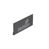 925770501 Заглушка на боковину AvanTech YOU, с логотипом Hettich, Антрацит