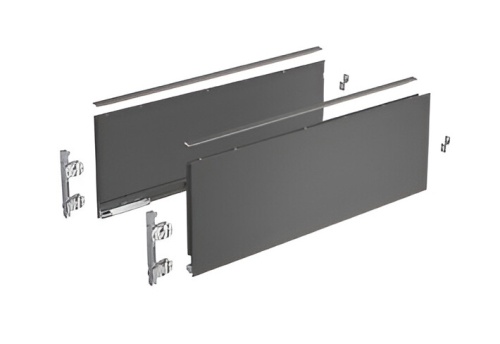 9381978 Комплект короба AvanTech YOU, 187*500, Антрацит 9381978 Комплект короба AvanTech YOU, 187*500, Антрацит